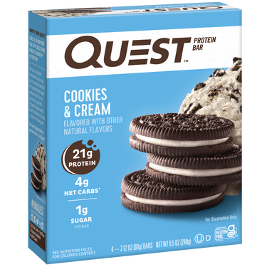 Cookies & Cream Protein Bars